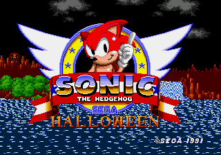 Play Red Sonic The Hedgehog Halloween Now -  :xxx - :yyy Game Screenshot