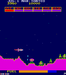 Play Scramble (Recreativos Franco, Spanish bootleg) Now -  :xxx - :yyy Game Screenshot