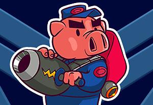 Captain May-Ham vs The Bunny Invaders Play Captain May-Ham vs The Bunny Invaders Now