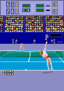Play Passing Shot (Japan, 4 Players, FD1094 317-0070) Now -  :xxx - :yyy Game Screenshot