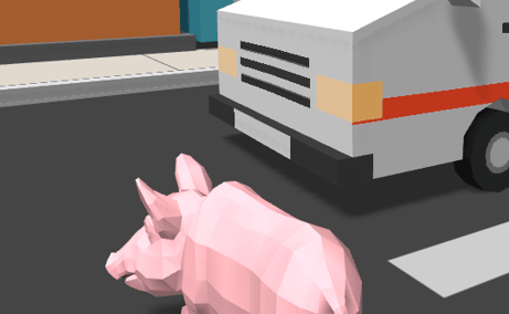 Jouez à Simulateur cochon fous maintenant -  Capture d'écran de :xxx - Jeu :yyy