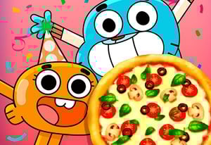 Gumball: Pizza Frenzy gameplay screenshot