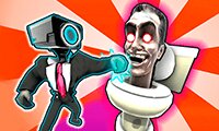 Play Skibidi Toilet Rampage Now - Arcade :xxx - :yyy Game Screenshot