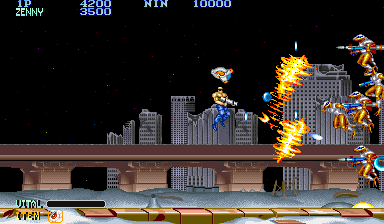 Jouez à Mondes Perdus (Version Japonaise Ancienne) maintenant - Arcade Capture d'écran de :xxx - Jeu :yyy