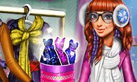 Play Tris Winter Dolly Dress Up Now -  :xxx - :yyy Game Screenshot