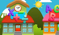 지금 Happy Village - 유치원 아이와 아이들을 위한 교육 게임 플레이 - Arcade :xxx - :yyy 게임 스크린샷
