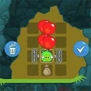 Играть в Bad Piggies HD When Pigs Fly сейчас