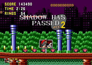 Jouez à Shadow the Hedgehog dans Sonic 1 maintenant -  Capture d'écran de :xxx - Jeu :yyy