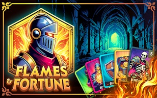 Flames & Fortune - Free card Game Like سوليتير ترتيب الورق
