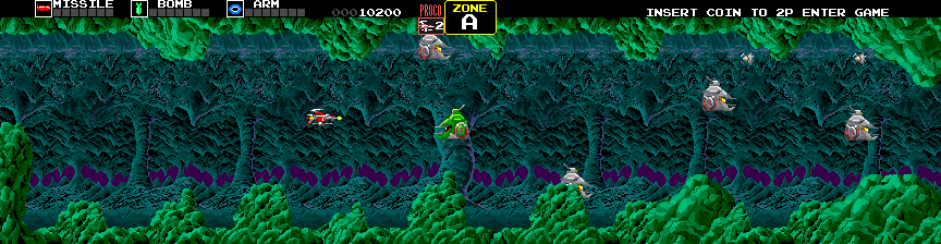 Play Darius (Japan) Now -  :xxx - :yyy Game Screenshot