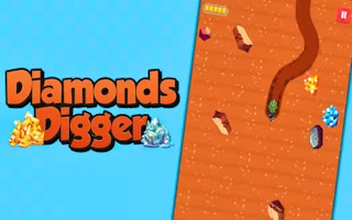Diamonds Digger - Free Games for Casual Game
