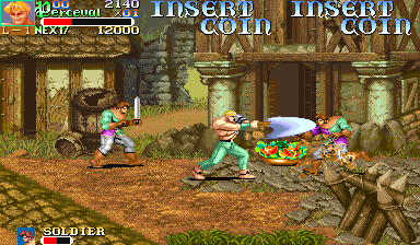 Play Knights of the Round (911127 Japan, B-Board 91634B-2) Now -  :xxx - :yyy Game Screenshot