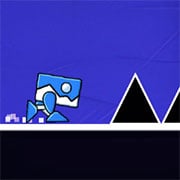 Play Geometry Dash Robot Now -  :xxx - :yyy Game Screenshot