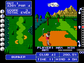 Juega a Fighting Golf (¿Mundo?) ahora - Arcade Captura de pantalla de :xxx - Juego :yyy