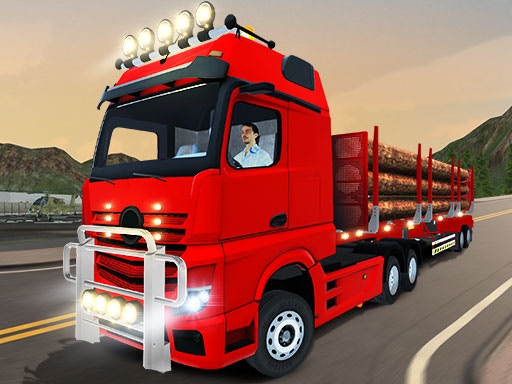 Play City Truck Driver Now - 2 Player :xxx - :yyy Game Screenshot