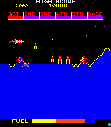 Play Scramble (bootleg) Now -  :xxx - :yyy Game Screenshot