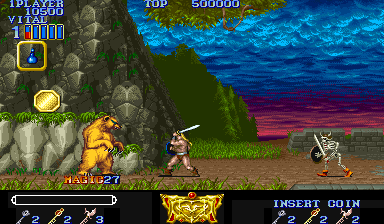 Play Magic Sword - heroic fantasy (25.07.1990 USA) Now -  :xxx - :yyy Game Screenshot