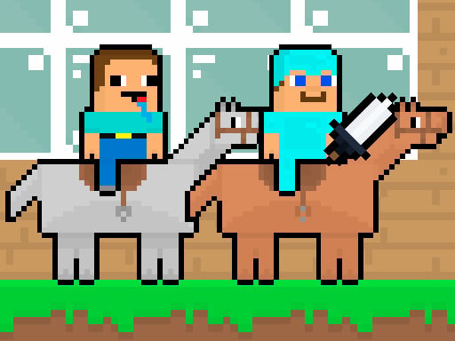 Noob vs Pro HorseCraft Games