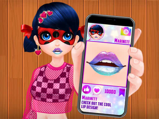 마리네티용 귀엽은 입술 디자인 - Free 상위 무료 온라인 게임Simulator Game
