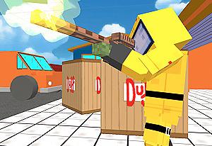 Play Strike Blocky Fun Now -  :xxx - :yyy Game Screenshot