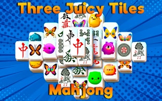 Three Juicy Tiles Mahjong - Free match-3 Game Like Gemcrafter