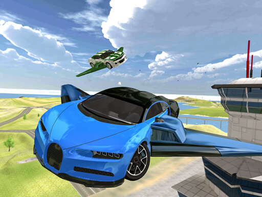究極のフライングカー 3D - Free 上位無料オンラインゲームSmashタグ付き Game