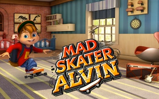 Mad Skater Alvin - Free skateboard Game Like Snowboard Frenzy
