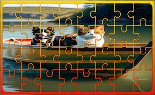 Dog and Cat Jigsaw Joyride - Free jigsaw-puzzles Game Like Traffic Lights Jigsaw Picture Puzzle