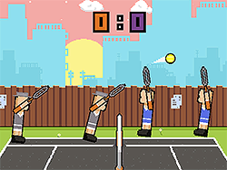 立即玩有趣的网球物理学 - 2 Player :xxx - :yyy 游戏截图