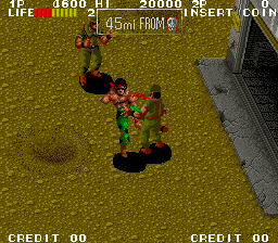 Juega a Ikari III - La Rescate (EE UU, Joystick giratorio) ahora - Arcade Captura de pantalla de :xxx - Juego :yyy