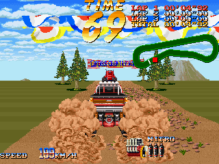 Power Wheels (Japan) gameplay screenshot