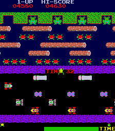 Play Frogger (Sega set 3) Now -  :xxx - :yyy Game Screenshot