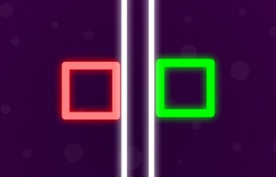 Play Two Neon Boxes Now
