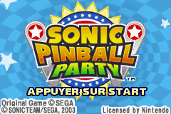 Play 2 in 1 - Sonic Advance & Sonic Pinball Party (E)(Rising Sun) Now -  :xxx - :yyy Game Screenshot