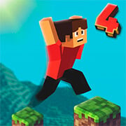 Play Minecraft Parkour Block 4 Now - Arcade :xxx - :yyy Game Screenshot