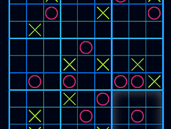 Play TicTacToe Ception Now - 2 Player :xxx - :yyy Game Screenshot