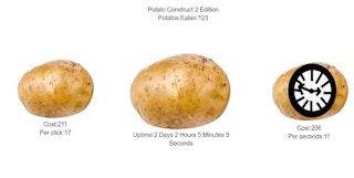 Potato Construct 2 Edition - Free Games for Clicker Game