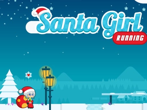 Санта-девочка бегущая - Free Лучшие бесплатные онлайн-игры с тегом Running Game