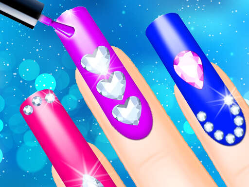 Unhas Brilho: Jogo de Salão de Unhas para Meninas - Free Jogos Online Grátis com a Tag Girls Game