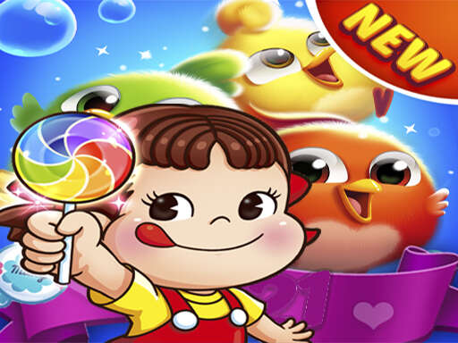 Summer Match 3 Puzzle Wings games PEKO POP - Free Top Free Online Games tagged Space Game