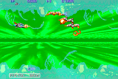 العب Xexex (النسخة JAA) الآن - Arcade لقطة شاشة لعبة :xxx - :yyy