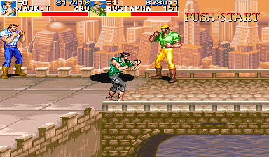 Spiele jetzt Cadillacs & Dinosaurien (930223 Asien TW) - Arcade :xxx – :yyy Spiel-Screenshot