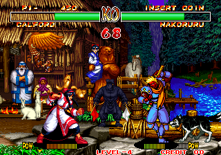 Play Saulabi Spirits / Jin Saulabi Tu Hon (Korean release of Samurai Shodown II) Now -  :xxx - :yyy Game Screenshot