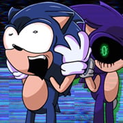 Jouez à FNF Perdu dans l'obscurité Sonic vs Xain maintenant -  Capture d'écran de :xxx - Jeu :yyy