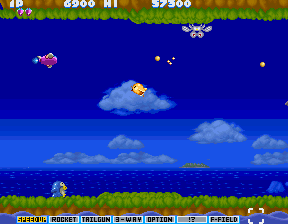Play Parodius DA! (World, set 2) Now -  :xxx - :yyy Game Screenshot