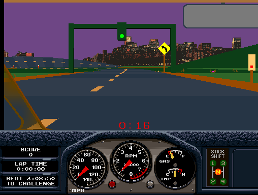 Play Race Drivin' (cockpit, rev 5) Now -  :xxx - :yyy Game Screenshot
