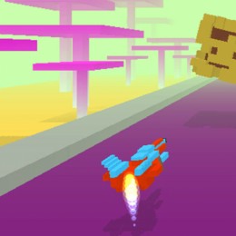 Spaceship Race gameplay screenshot
