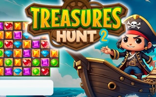 Treasures Hunt 2 - Free match-3 Game Like Tile Farm Story