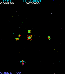 Play Steraranger (Moon Cresta bootleg) Now - Arcade :xxx - :yyy Game Screenshot
