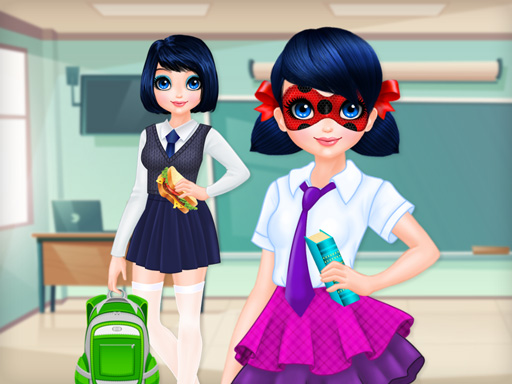 Играть в Точка девочка: В школу сейчас -  Скриншот игры :xxx - :yyy